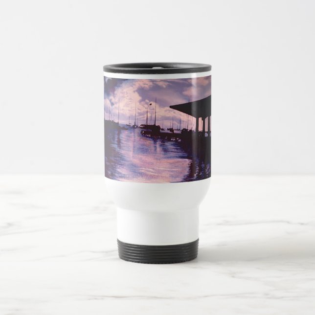 Taza De Viaje Puerto de Fort de France, Martinica (Centro)