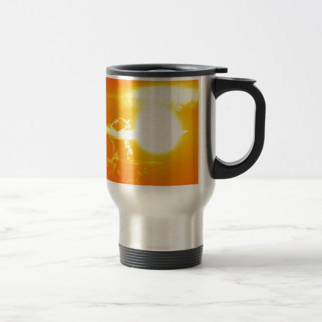 Taza De Viaje puesta de sol 3 (Derecha)