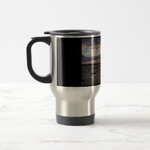 Taza De Viaje Puesta de sol en la playa
