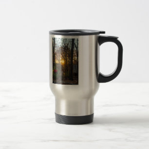 Taza De Viaje Puesta de sol en Sdc Woods