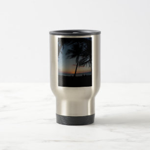 Taza De Viaje Puesta del sol de Hawaii