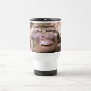 Taza De Viaje Pufferfish del Blowfish de Helaine