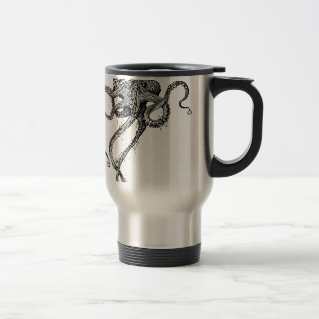 Taza De Viaje Pulpo (Derecha)