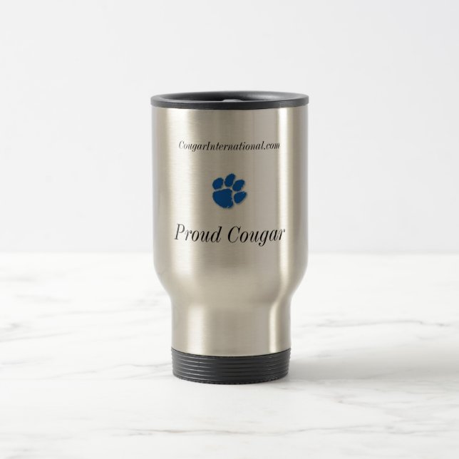 Taza De Viaje puma de www.CougarInternational.com/ropa de Cub (Centro)