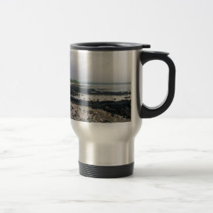 Taza De Viaje Punalu'u Black Sand Beach Hawaii Big Island