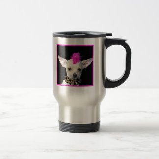 Taza De Viaje Punk Chihuahua Mug