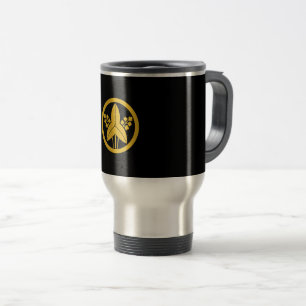 Taza De Viaje Punta de flecha de pie en círculo