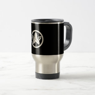 Taza De Viaje Punta de flecha de pie en círculo