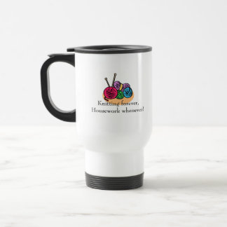 Taza De Viaje Punto para siempre, tareas domésticas siempre que