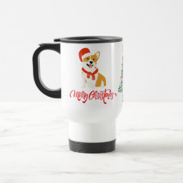 Taza De Viaje Puppy Christmas