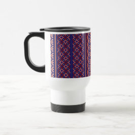 Taza De Viaje Purple Mosiac Travel Mug