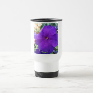Taza De Viaje Purple Petunia Travel Mug