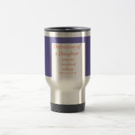 Taza De Viaje Púrpura de la hija