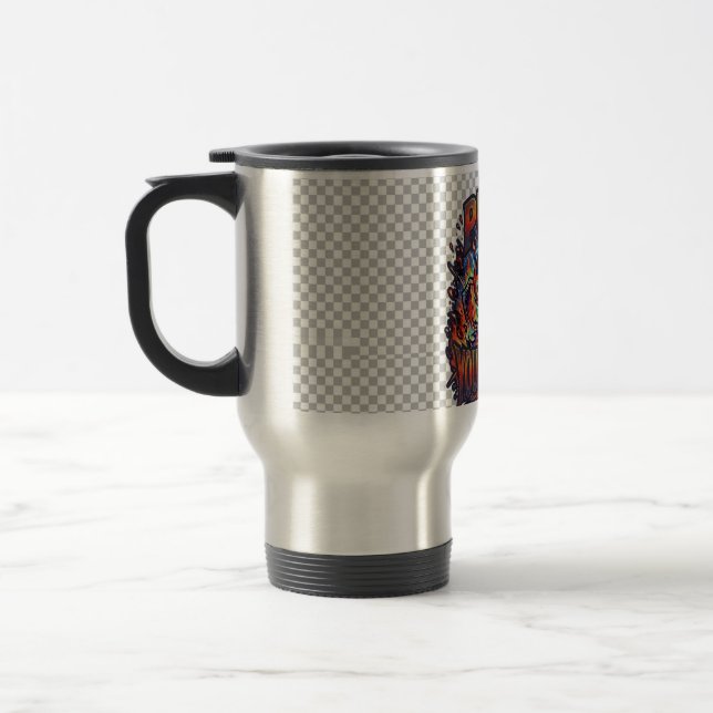 Taza De Viaje Push Your Limits.T-Shirt (Izquierda)