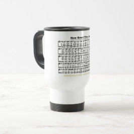 Taza De Viaje Qué grande eres  