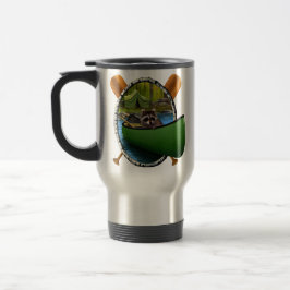 Taza De Viaje Qué pasa en la aventura del lago Raccoon
