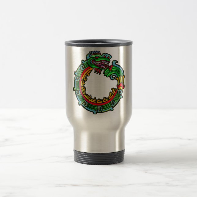 Taza De Viaje Quetzalcoatl (Centro)