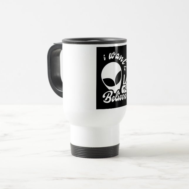 Taza De Viaje Quiero creer (Anverso izquierdo)