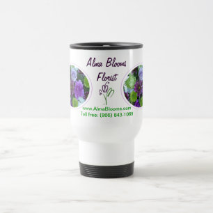 Taza De Viaje Ramo Púrpura Alma Florece