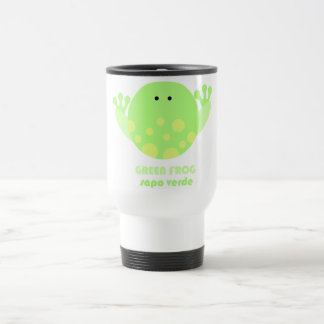 Taza De Viaje Rana verde Sapo Verde