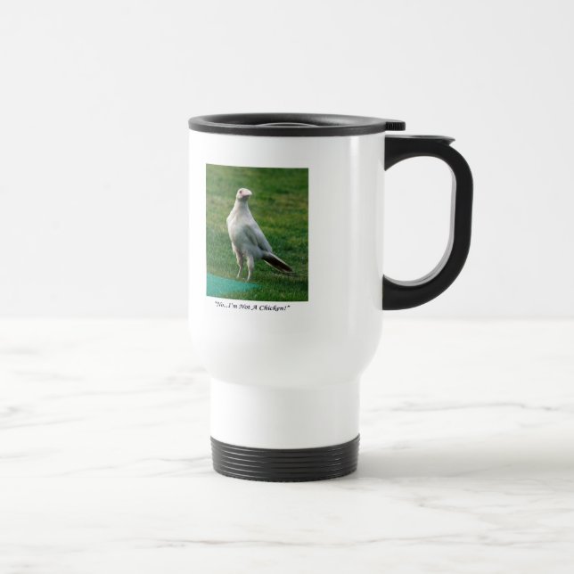 Taza De Viaje Raros Regalos de Raven Blanco (Derecha)