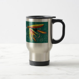 Taza De Viaje "Rastreador - trucha cruda" Pesca de mosca