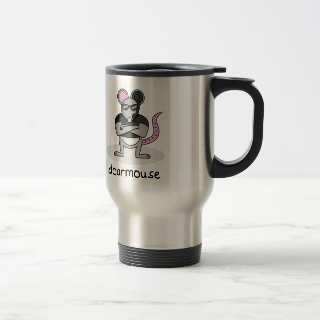Taza De Viaje Ratón de la puerta (Derecha)