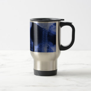Taza De Viaje Rayado X 2 - Azul electromagnético