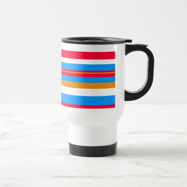 Taza De Viaje rayas (Derecha)