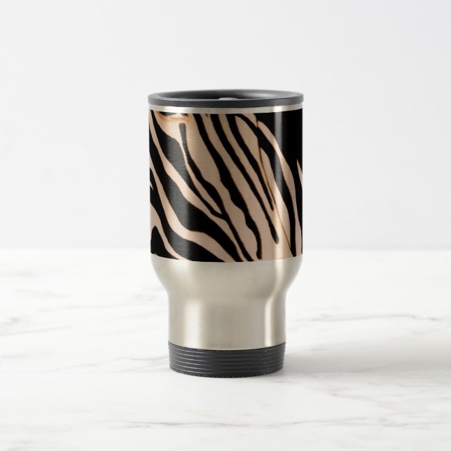 Taza De Viaje rayas de la cebra (Centro)