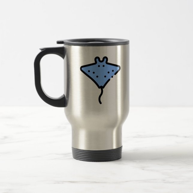 Taza De Viaje Rayo de manta (Izquierda)