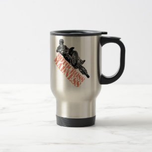Taza De Viaje Raza del motocrós