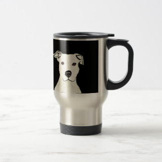 Taza De Viaje Raza del perro de Pitbull