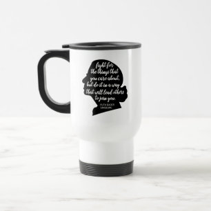 Taza De Viaje RBG Mug, Lucha Por Las Cosas Que Te Importan