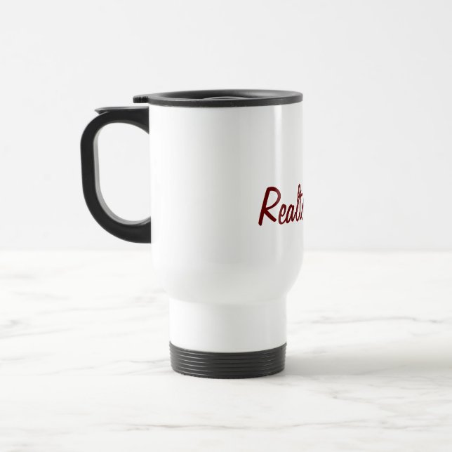 Taza De Viaje Realtor Mug (Izquierda)
