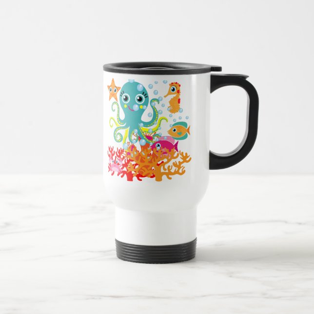 Taza De Viaje Recepción al océano (Derecha)