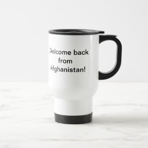 Taza De Viaje Recepción detrás de Afganistán