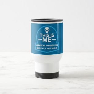 Taza De Viaje reconocimiento de alopecia Ayuda Regalos