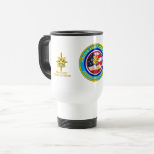 Taza De Viaje Recuerdo de Veterano de Inteligencia Militar