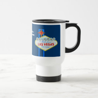 Taza De Viaje Recuerdo del Rótulo de Las Vegas