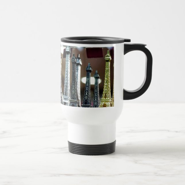 Taza De Viaje Recuerdos de la torre Eiffel (Derecha)