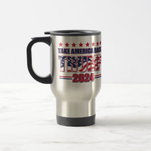 Taza De Viaje Recuperemos a Estados Unidos, Trump 2024
