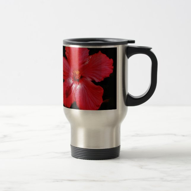 Taza De Viaje Red Hibiscus (Derecha)