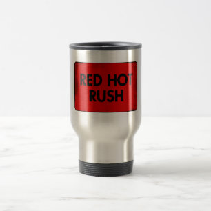 Taza De Viaje Red Hot Rush Aluminio Travel Mug