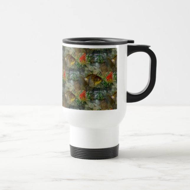 Taza De Viaje Reflejo de lujo del Goldfish (Derecha)