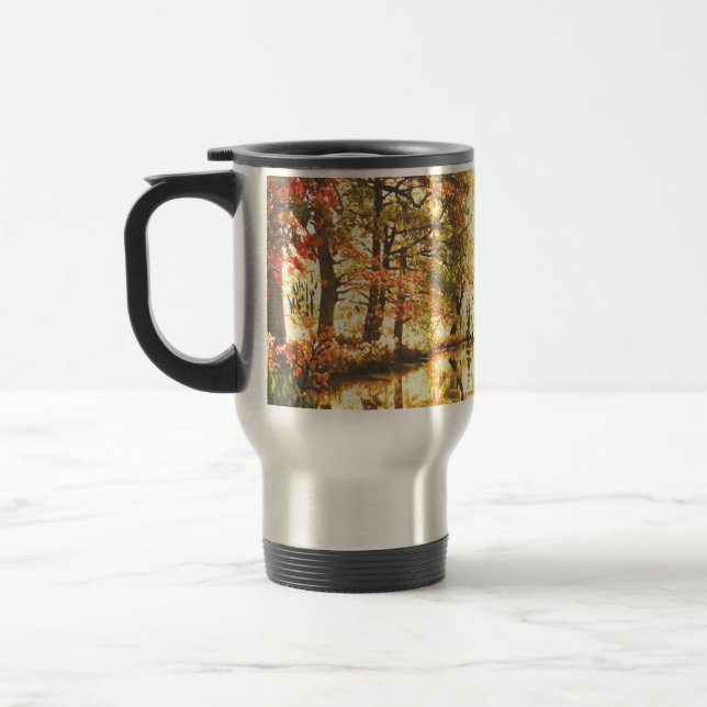 Taza De Viaje Reflexiones de otoño (Izquierda)