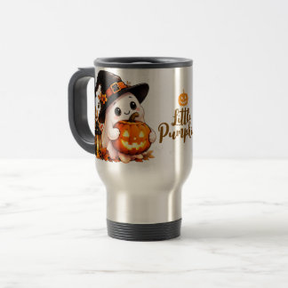 Taza de viaje regalo de calabaza pequeña Halloween
