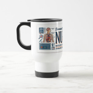 Taza De Viaje Regalo de Enfermera Biomédica