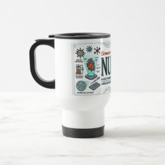 Taza De Viaje Regalo de enfermera biomédica