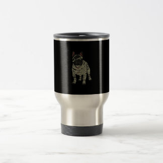 Taza De Viaje Regalo de Halloween para perros Bulldoges francese